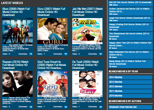 Watch Hollywood and Bollywood Movies Online