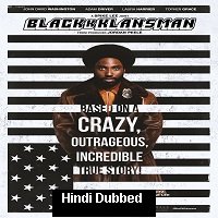BlacKkKlansman (2018) Hindi Dubbed Full Movie Watch